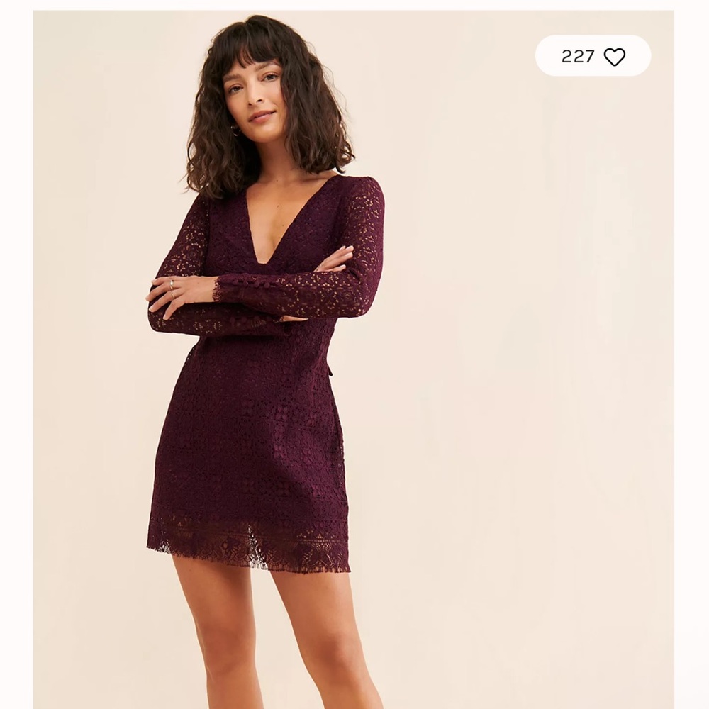 Free People Honey Honey
Minidress in Potent Purple